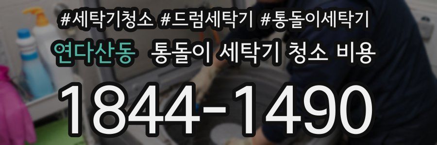 연다산동 통돌이 세탁기 청소 비용