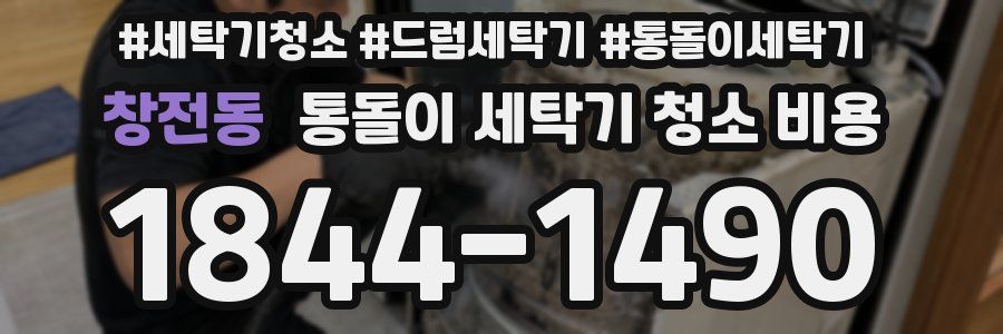 창전동 통돌이 세탁기 청소 비용