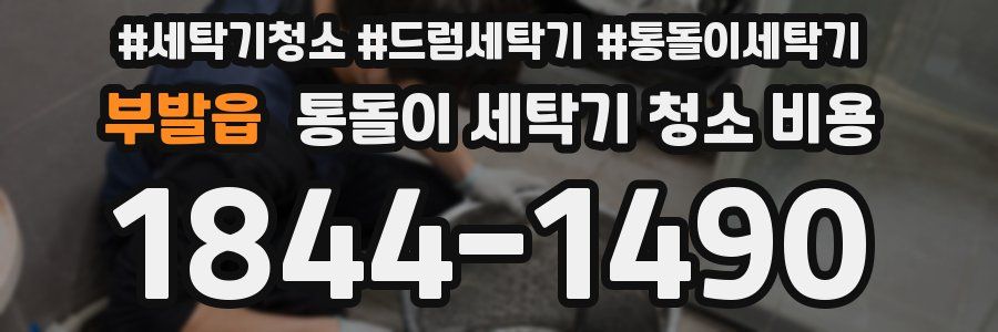 부발읍 통돌이 세탁기 청소 비용