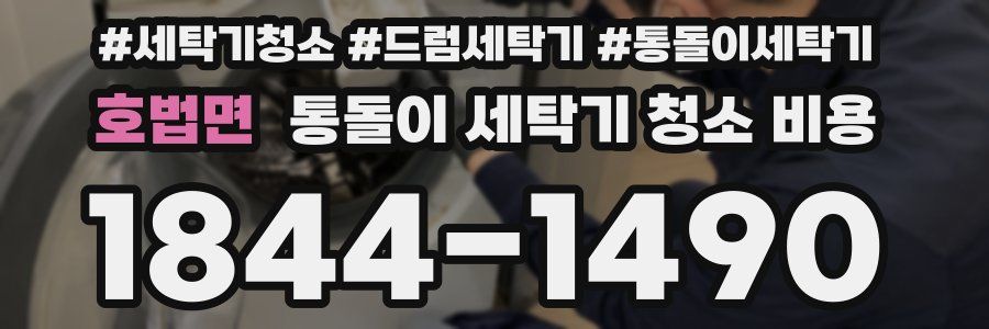 호법면 통돌이 세탁기 청소 비용
