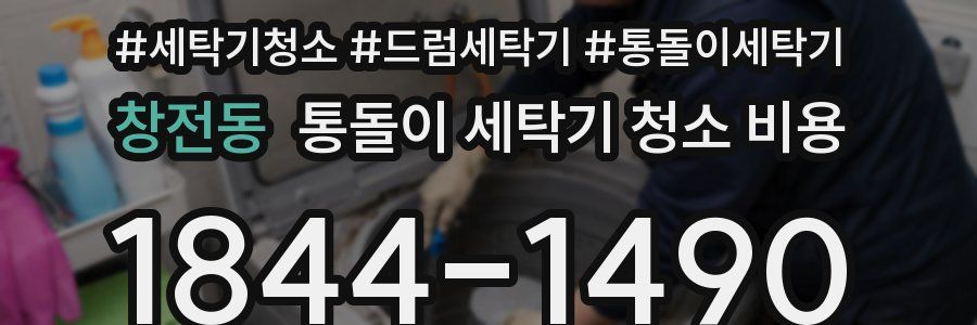 창전동 통돌이 세탁기 청소 비용