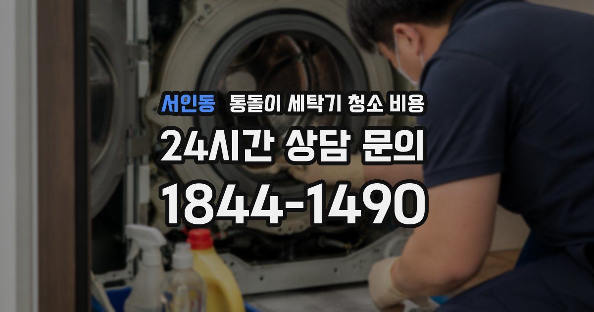 서인동 통돌이 세탁기 청소 비용