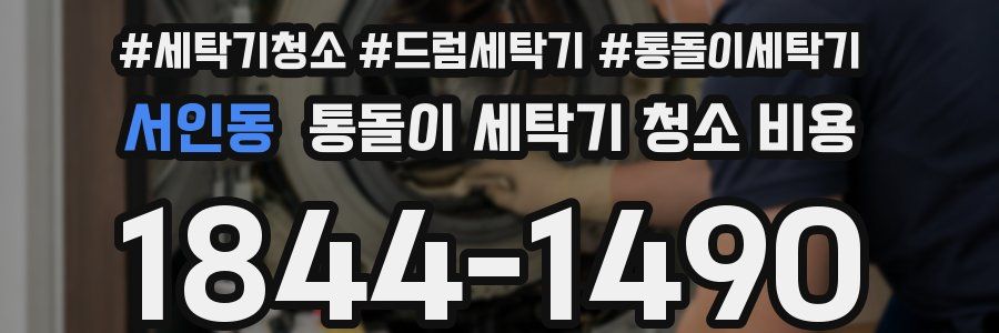 서인동 통돌이 세탁기 청소 비용