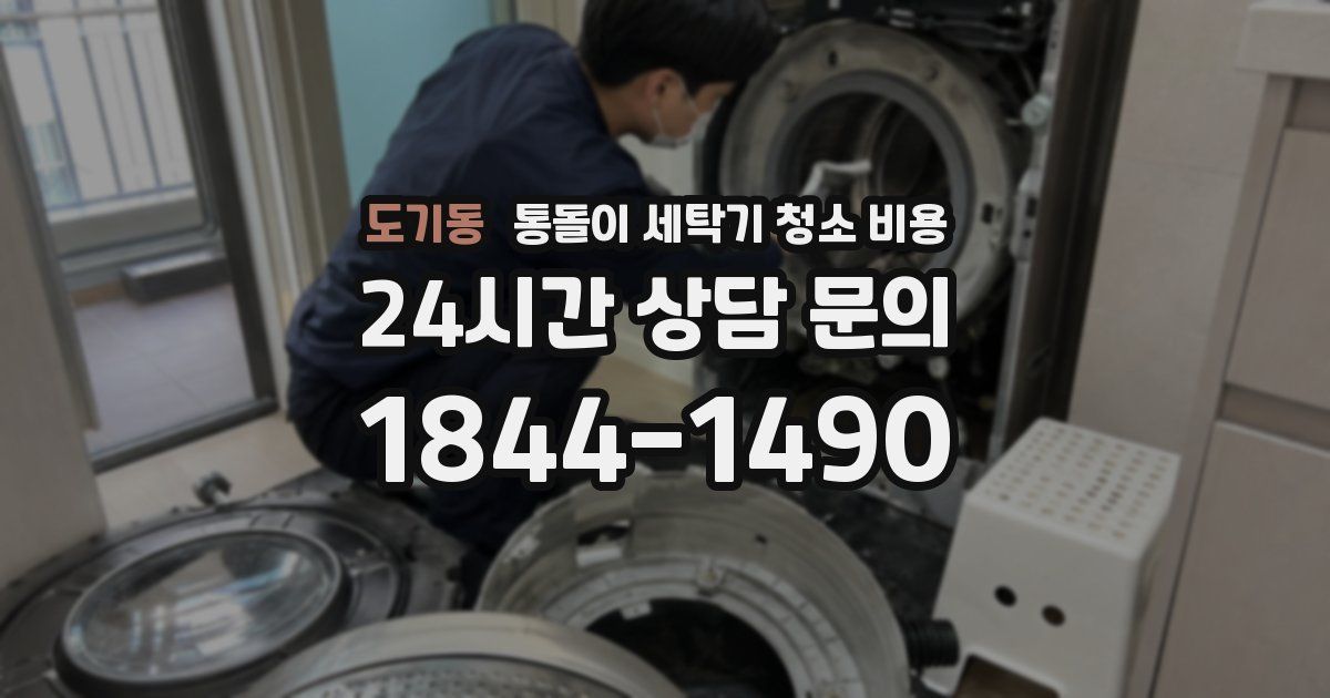 도기동 통돌이 세탁기 청소 비용