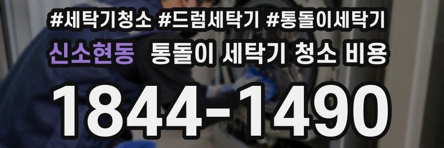 신소현동 통돌이 세탁기 청소 비용