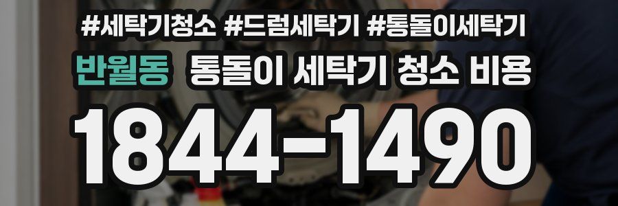 반월동 통돌이 세탁기 청소 비용