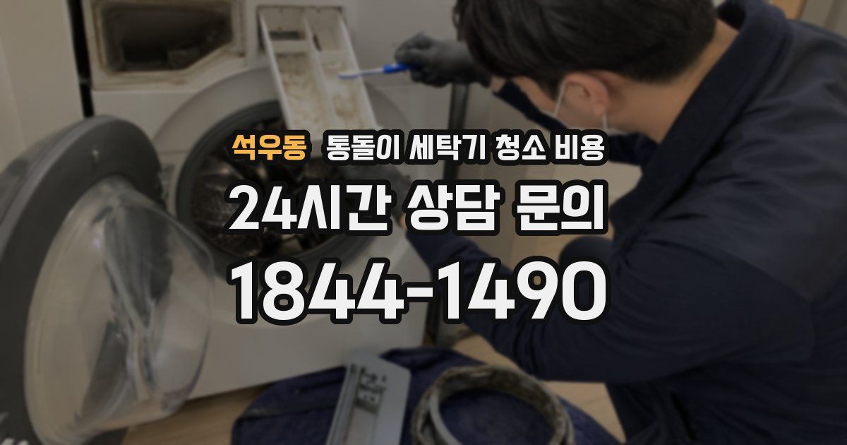 석우동 통돌이 세탁기 청소 비용