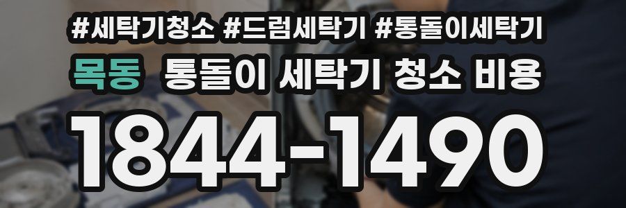 목동 통돌이 세탁기 청소 비용