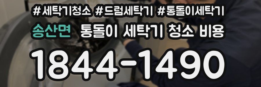 송산면 통돌이 세탁기 청소 비용