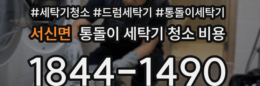 서신면 통돌이 세탁기 청소 비용