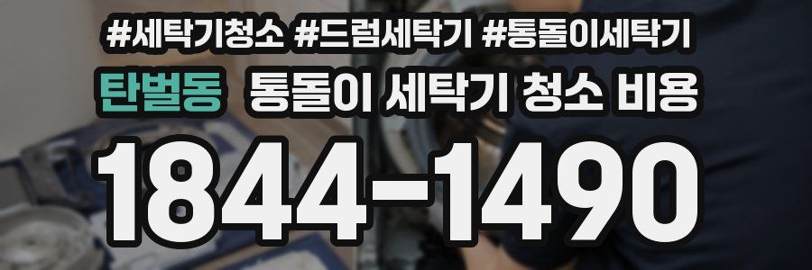 탄벌동 통돌이 세탁기 청소 비용