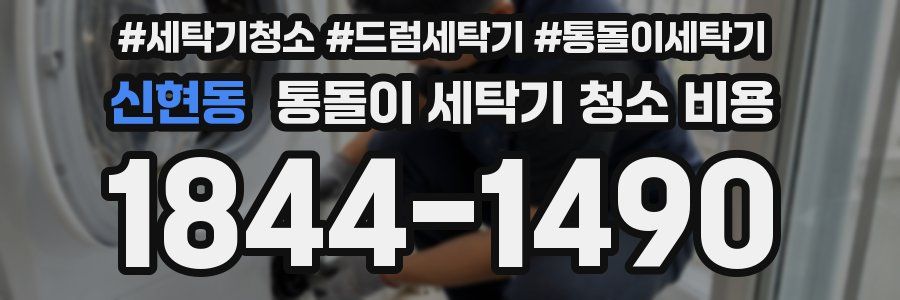 신현동 통돌이 세탁기 청소 비용