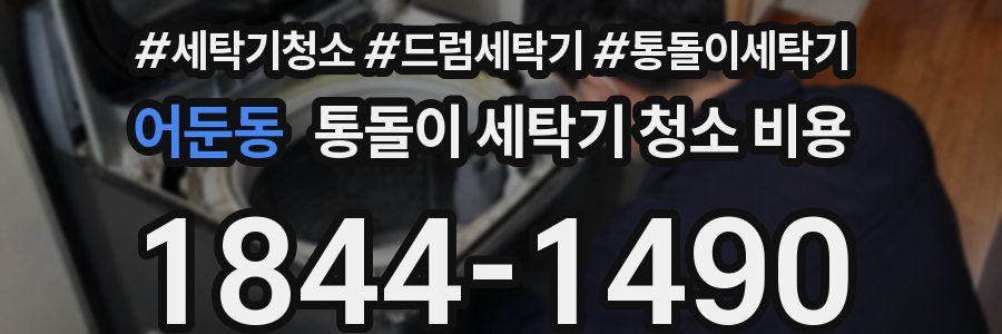 어둔동 통돌이 세탁기 청소 비용