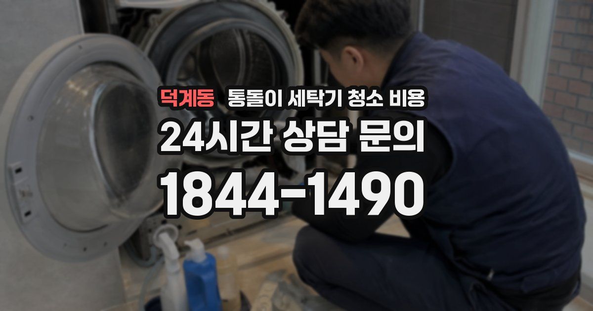 덕계동 통돌이 세탁기 청소 비용