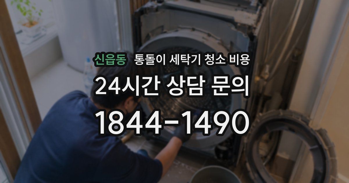 신읍동 통돌이 세탁기 청소 비용