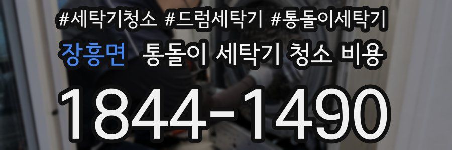장흥면 통돌이 세탁기 청소 비용