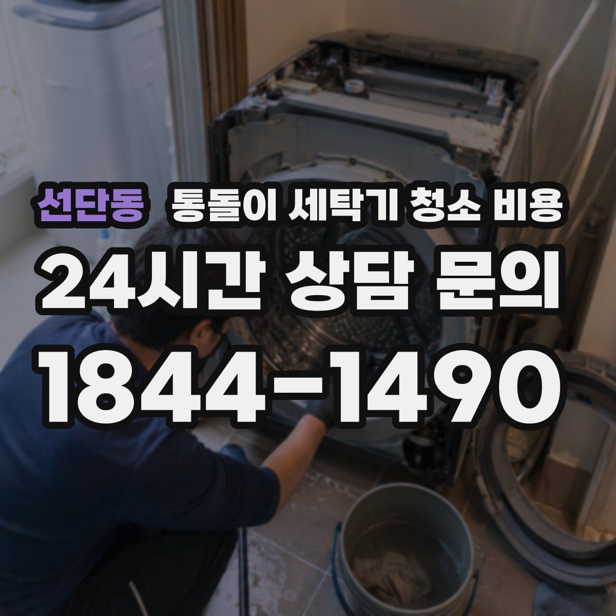 선단동 통돌이 세탁기 청소 비용