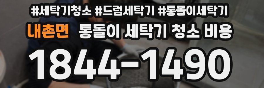 내촌면 통돌이 세탁기 청소 비용