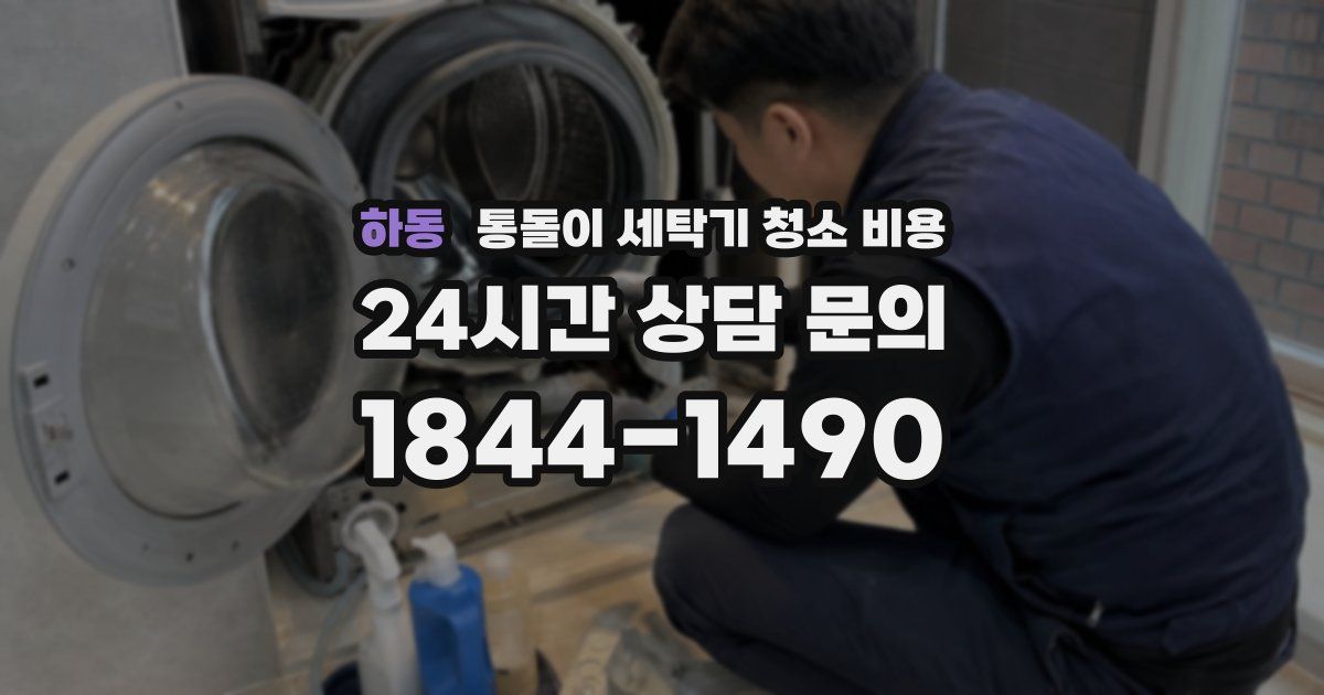 하동 통돌이 세탁기 청소 비용