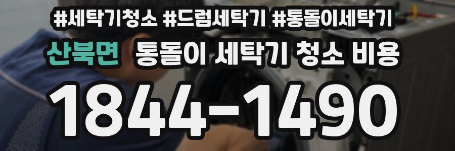 산북면 통돌이 세탁기 청소 비용
