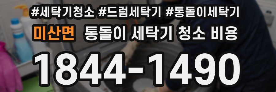 미산면 통돌이 세탁기 청소 비용