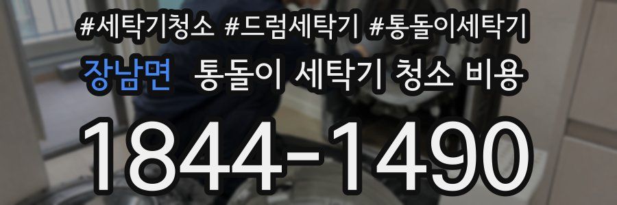 장남면 통돌이 세탁기 청소 비용