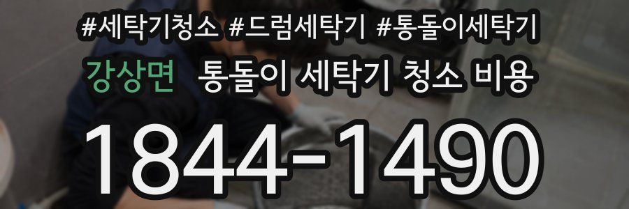 강상면 통돌이 세탁기 청소 비용
