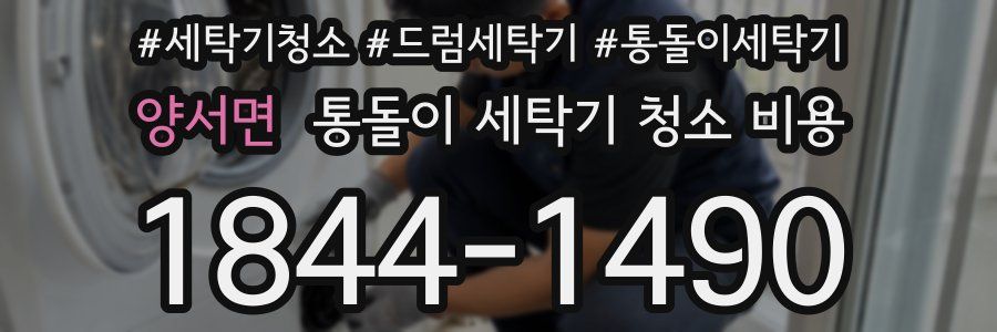 양서면 통돌이 세탁기 청소 비용