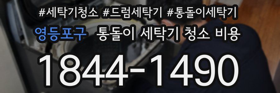영등포구 통돌이 세탁기 청소 비용