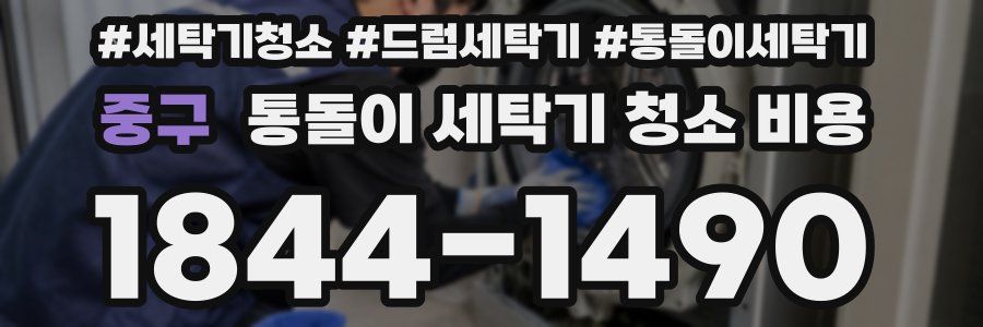 중구 통돌이 세탁기 청소 비용