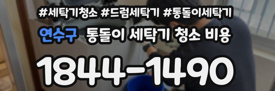 연수구 통돌이 세탁기 청소 비용