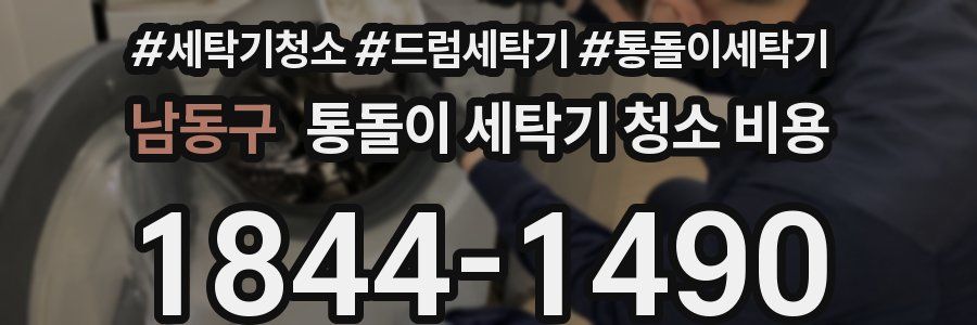 남동구 통돌이 세탁기 청소 비용