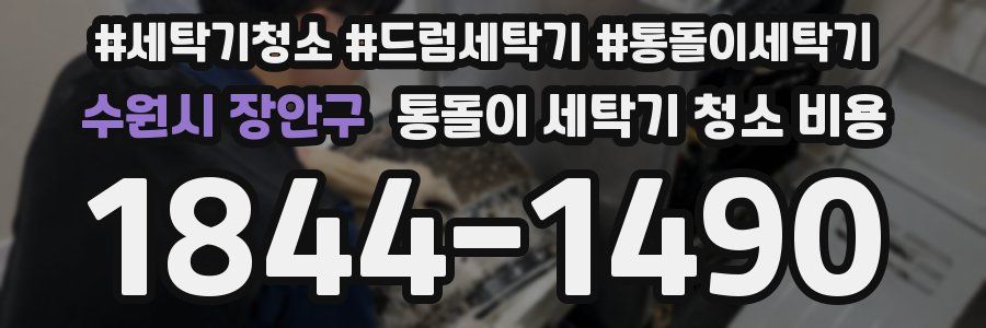 수원시 장안구 통돌이 세탁기 청소 비용
