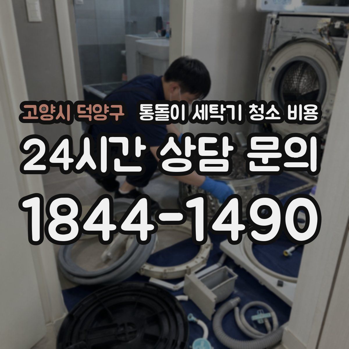 고양시 덕양구 통돌이 세탁기 청소 비용
