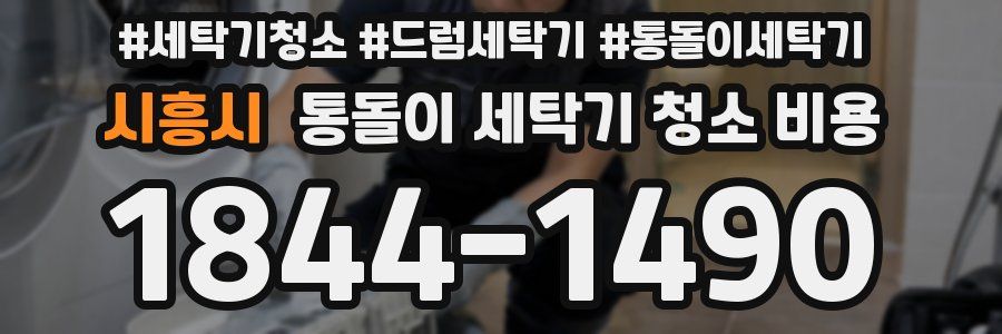 시흥시 통돌이 세탁기 청소 비용