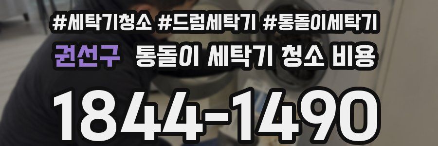 권선구 통돌이 세탁기 청소 비용