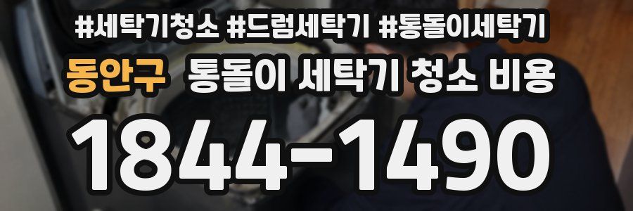 동안구 통돌이 세탁기 청소 비용