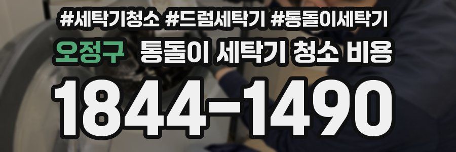 오정구 통돌이 세탁기 청소 비용