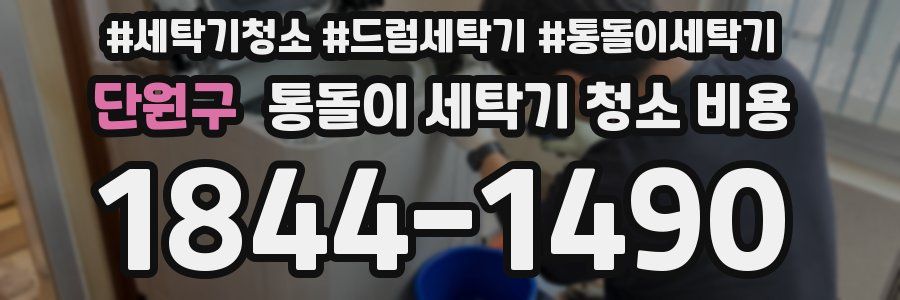 단원구 통돌이 세탁기 청소 비용
