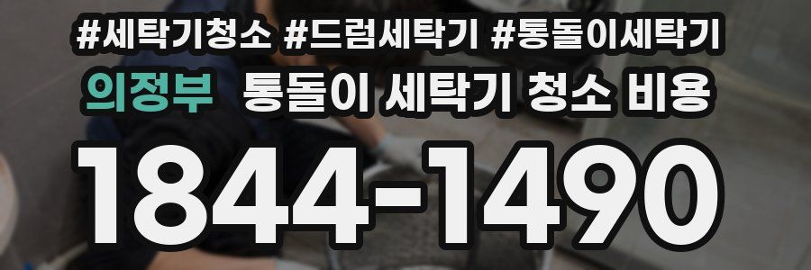 의정부 통돌이 세탁기 청소 비용