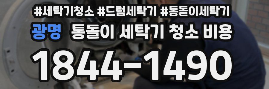 광명 통돌이 세탁기 청소 비용