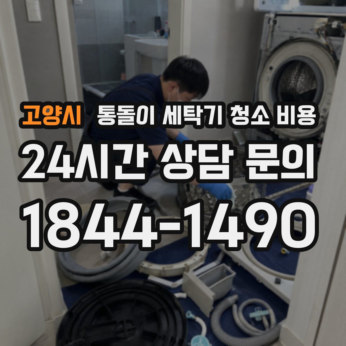 고양시 통돌이 세탁기 청소 비용
