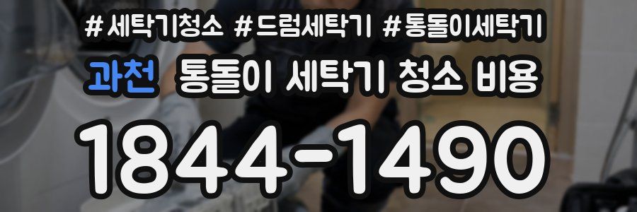 과천 통돌이 세탁기 청소 비용