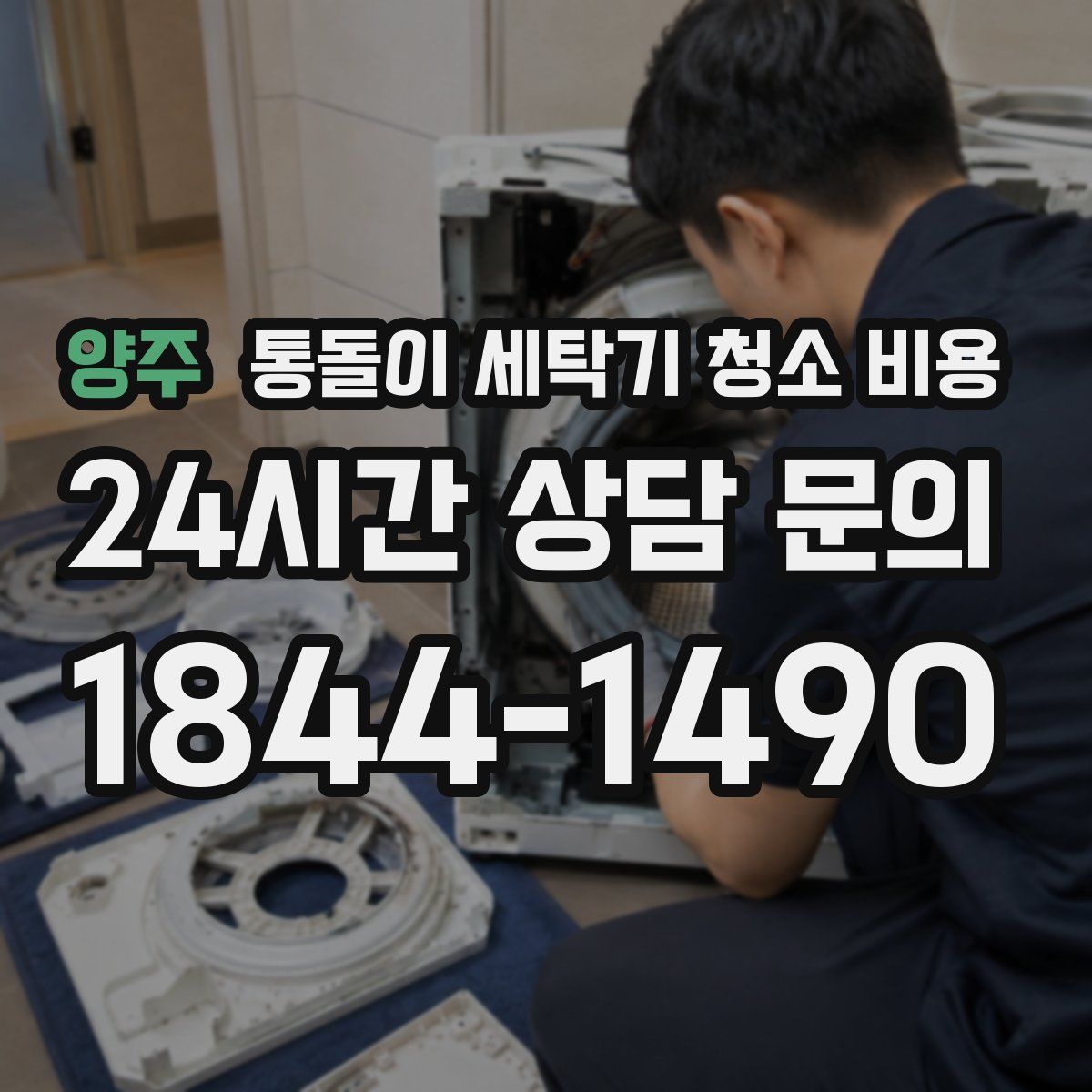 양주 통돌이 세탁기 청소 비용