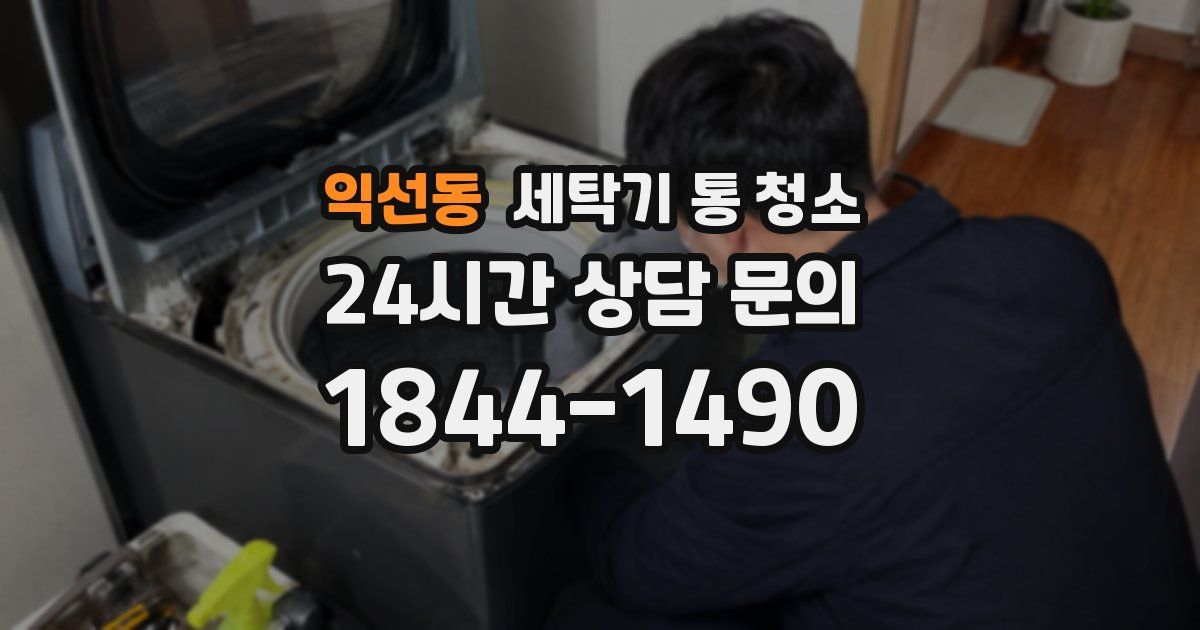 익선동 세탁기 통 청소