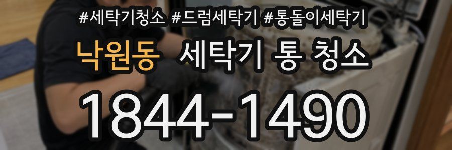 낙원동 세탁기 통 청소