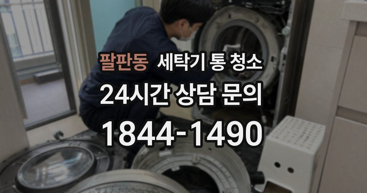 팔판동 세탁기 통 청소