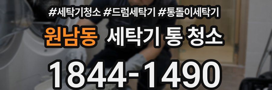 원남동 세탁기 통 청소