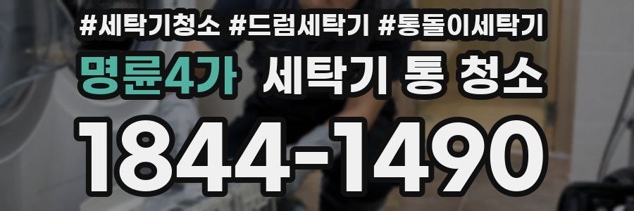 명륜4가 세탁기 통 청소