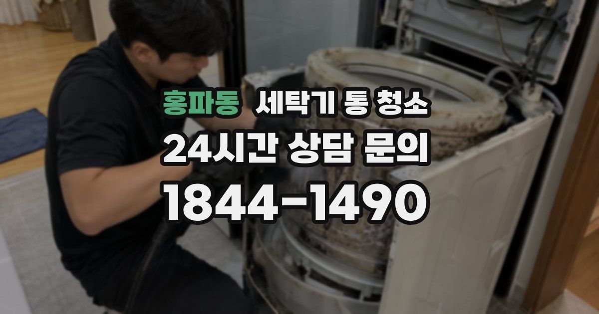 홍파동 세탁기 통 청소